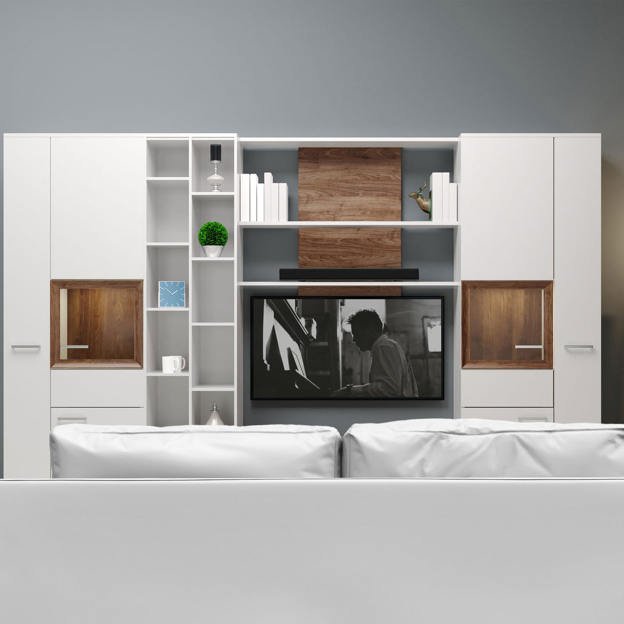 Laser Optical Soundbar with Wireless Sub-woofer