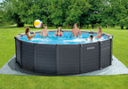 Intex Graphite Grey Panel Pool 4.78m x 1.24m