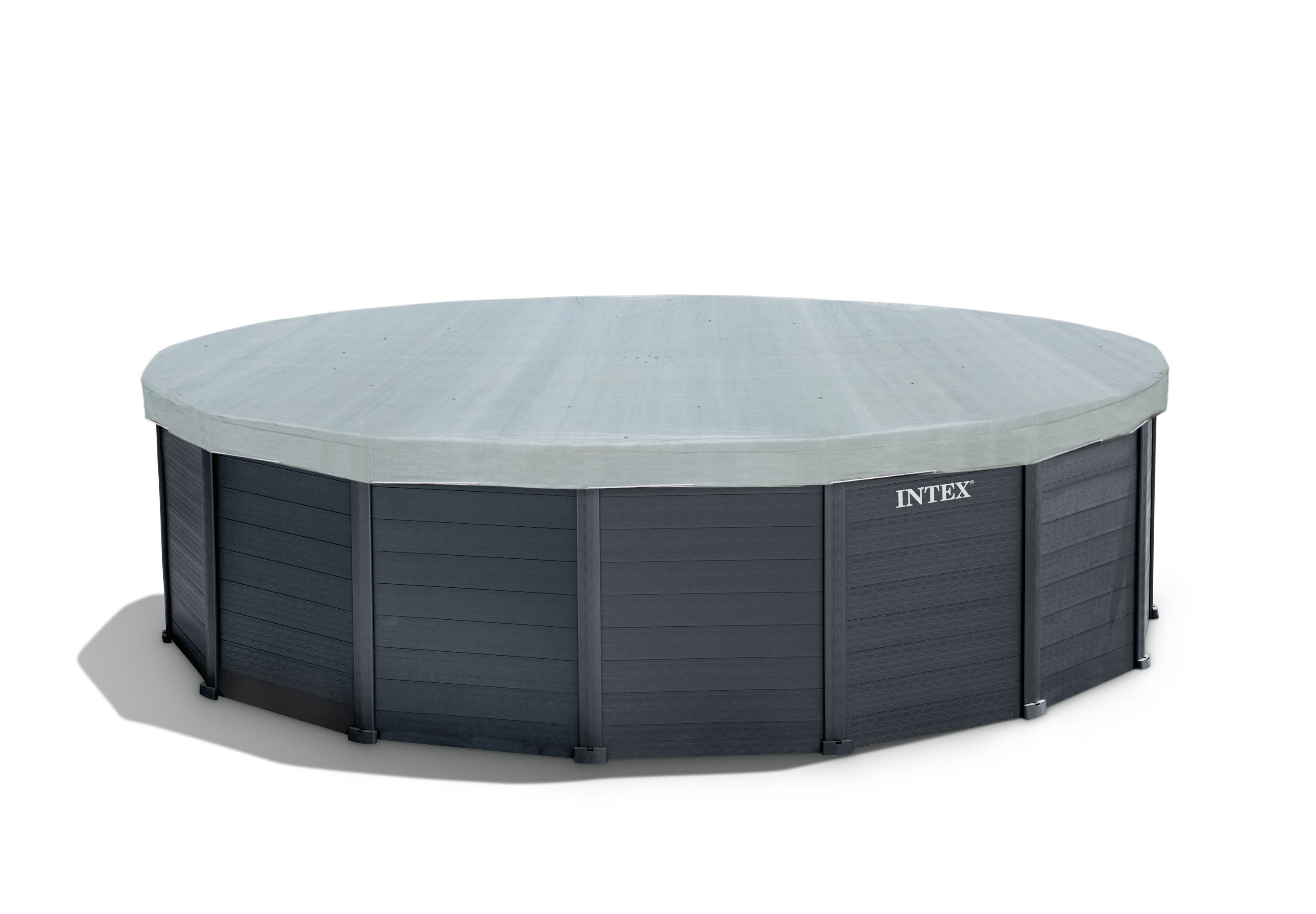 Intex Graphite Grey Panel Pool 4.78m x 1.24m