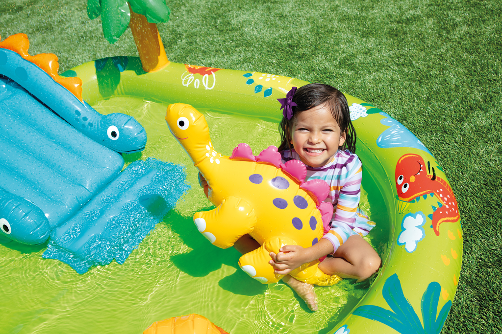 Intex Little Dino Inflatable Play Centre