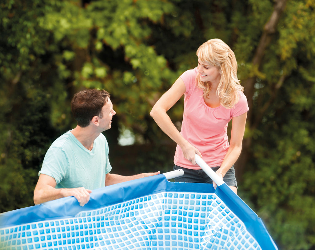 Intex 4.5m Rectangular Frame Pool 28273