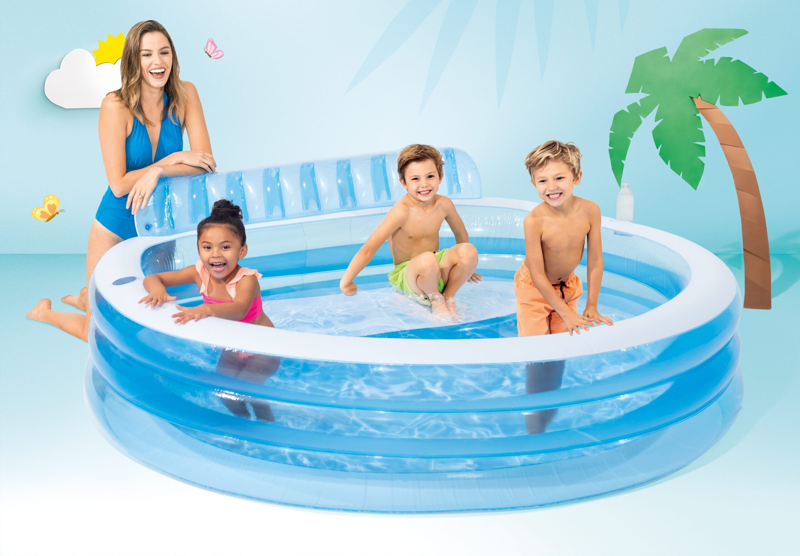 Intex Swim Centre Family Lounge Pool