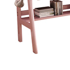 Ave Solid Wood Study Desk with Shelf
