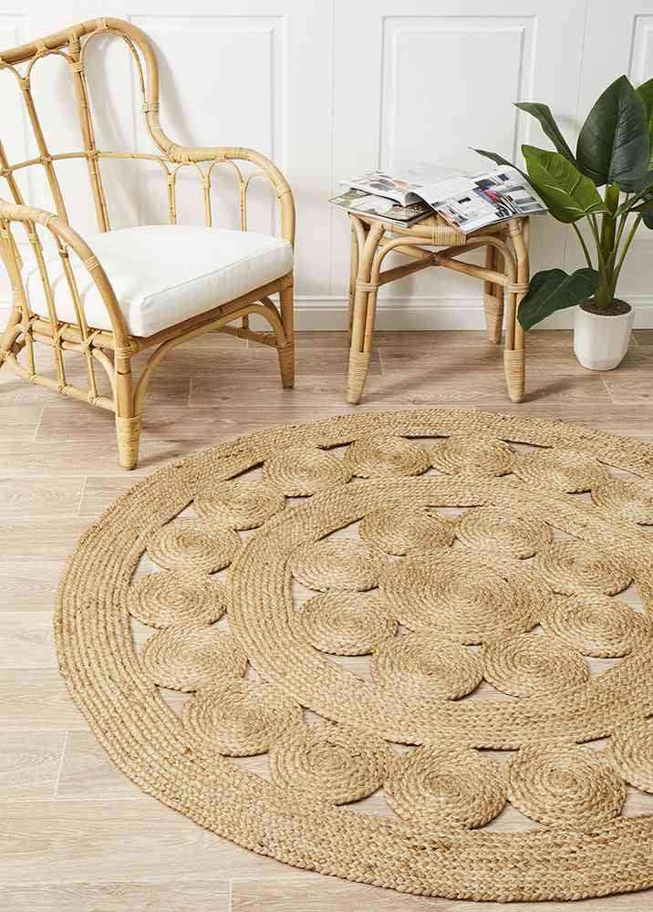 Pilu Natural Jute Area Rug by Rug Culture