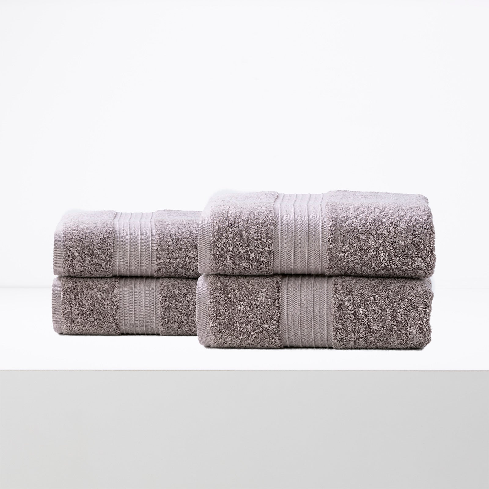 Brentwood 650 GSM Low Twist 4 Pack Premium Bath Sheet Set by Renee Taylor