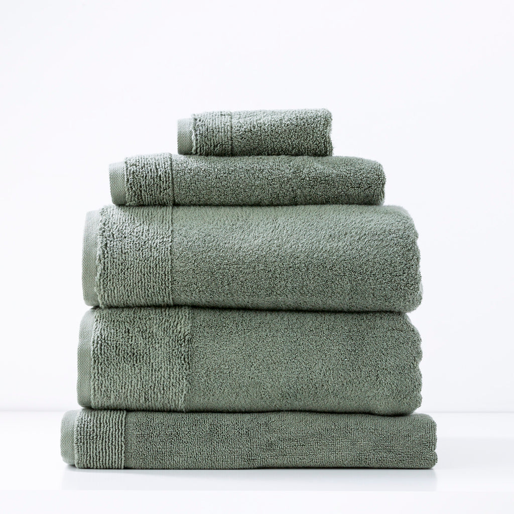 Aireys 650 GSM Zero Twist 5 Piece Luxury Bath Towel Set by Renee Taylor