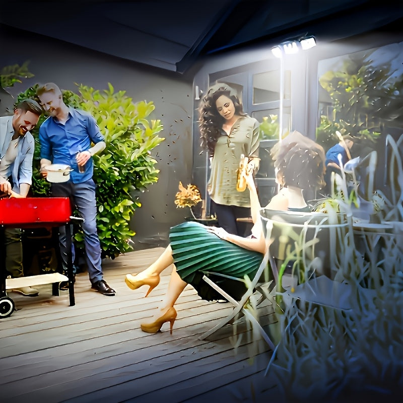 74 LED Solar Motion Sensor Light, 3 Brightness Modes Outdoor Wall Light, Suitable for Front Door, Yard, Garage, Patio