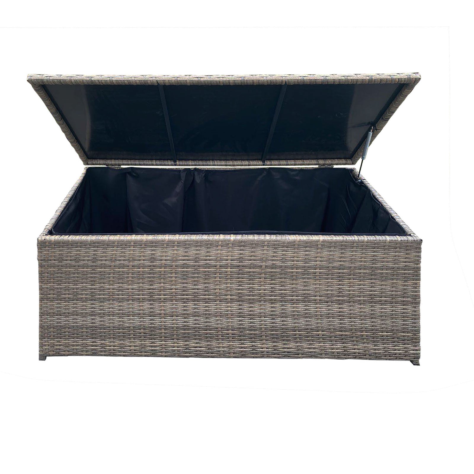 Arcadia Outdoor Rattan Storage Box - Oatmeal