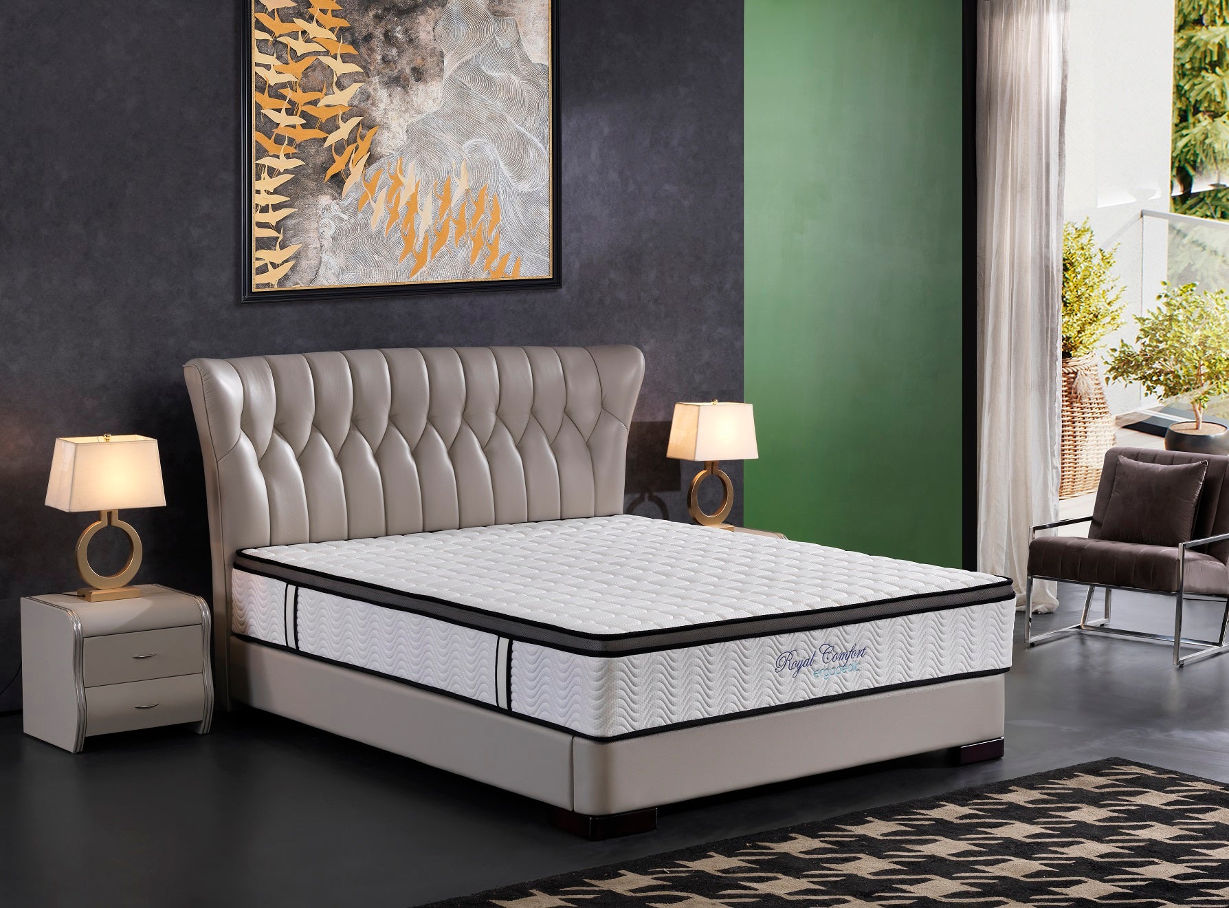 Ergopedic 5-Zone Latex Pocket Spring Mattress