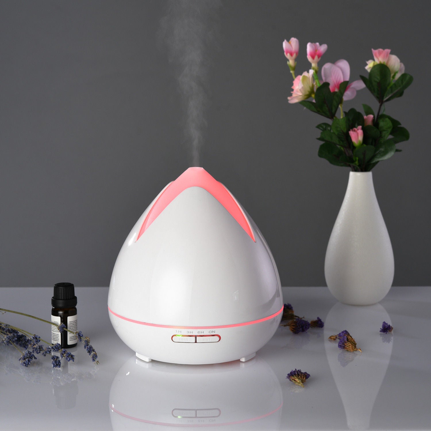 Essential Oils Ultrasonic Aromatherapy Diffuser Air Humidifier Purify & Moisturize