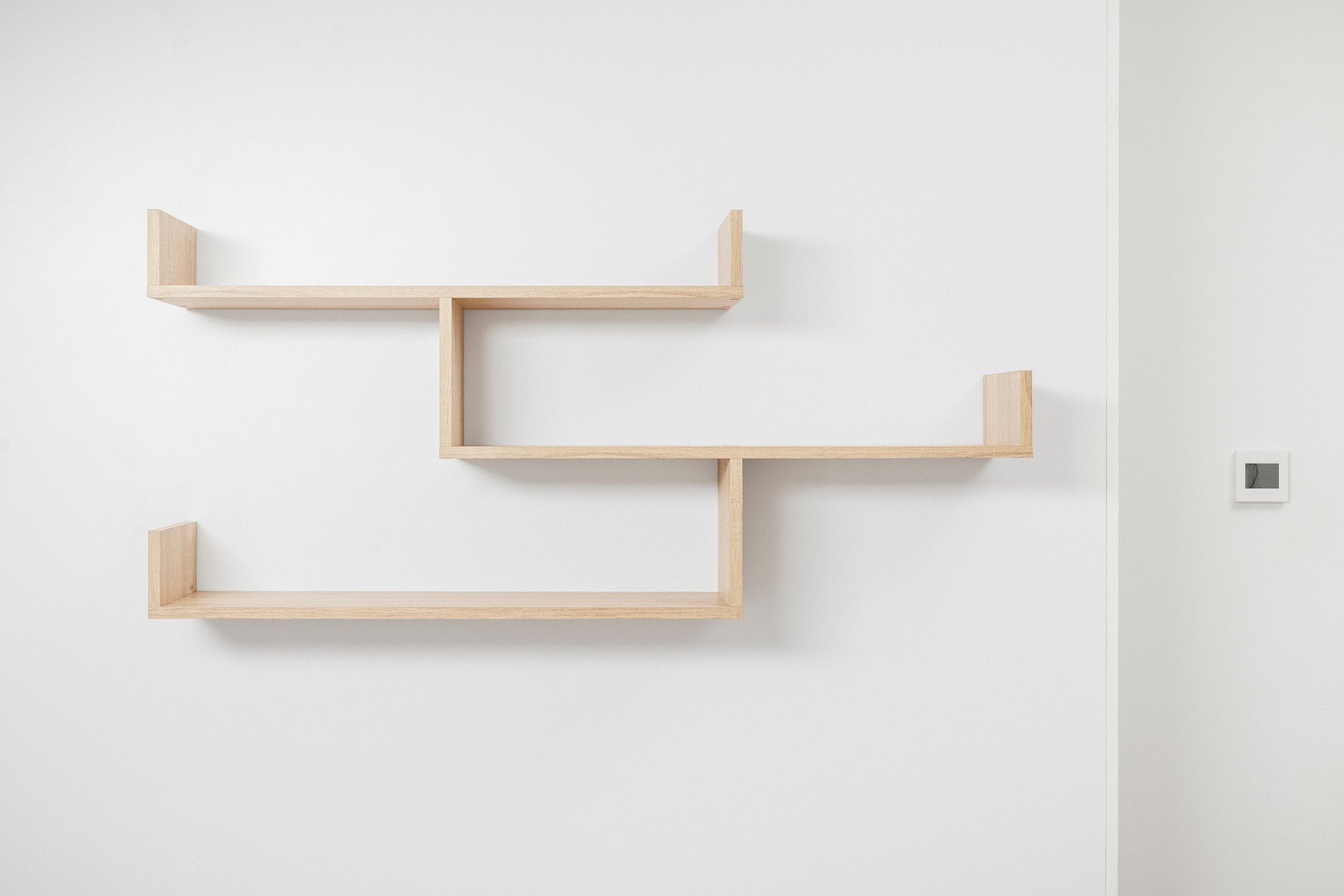 Zurich Oak Multi Level Shelf Kit