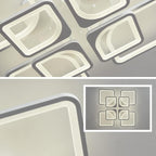 Dimmable Modern LED Ceiling Light with Remote