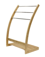 Bamboo 3-Tier Freestanding Towel Rack