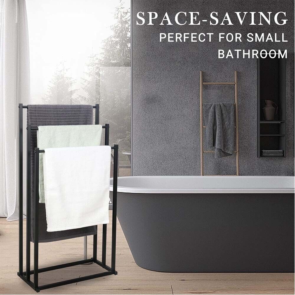 Elegant 3 Tier Metal Towel Rack