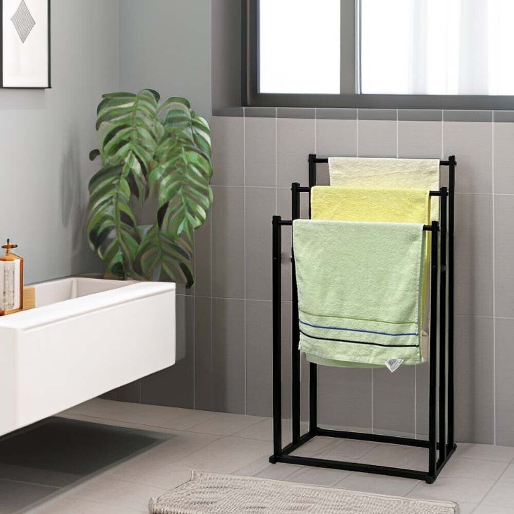 Elegant 3 Tier Metal Towel Rack