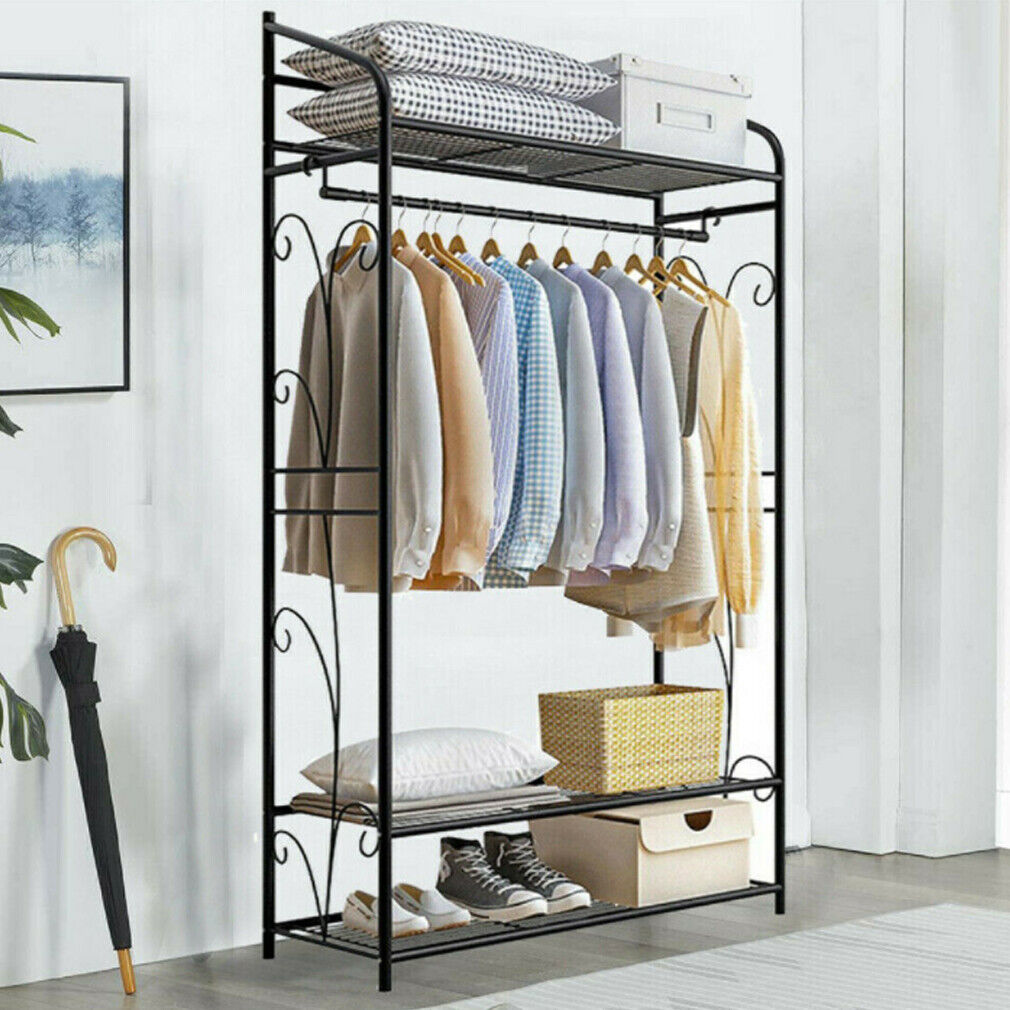 Extra Large Iron Garment Hanging Rack