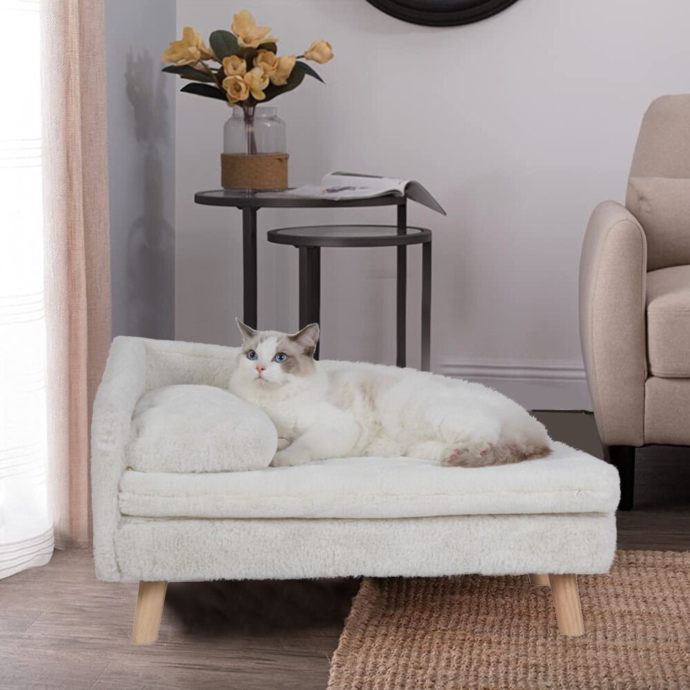 Stylish Small Raised Pet Sofa - Waterproof