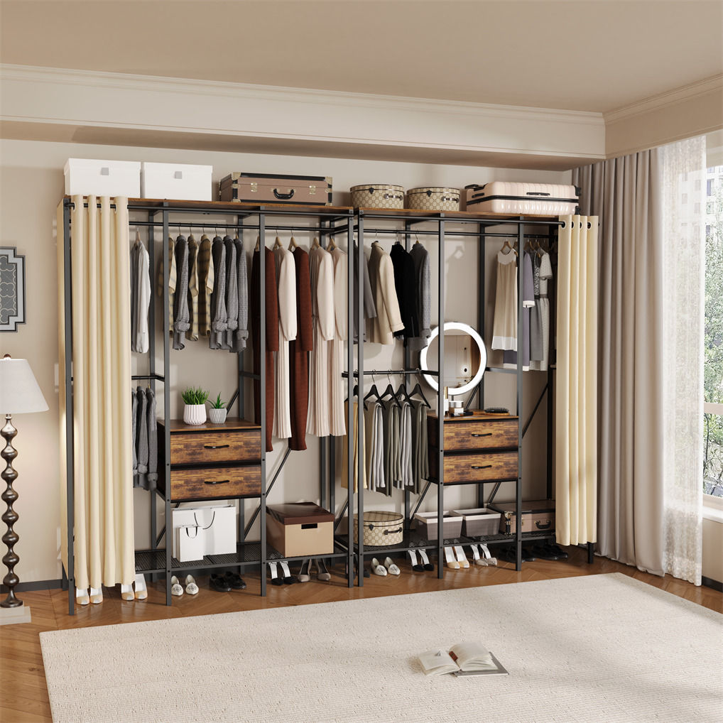 XXL Heavy Duty Wardrobe Closet with Storage