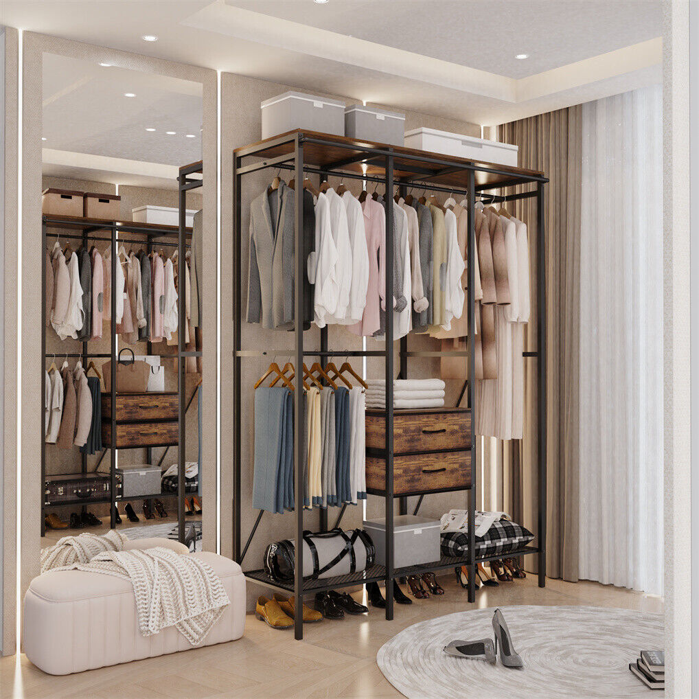 XXL Heavy Duty Wardrobe Closet with Storage