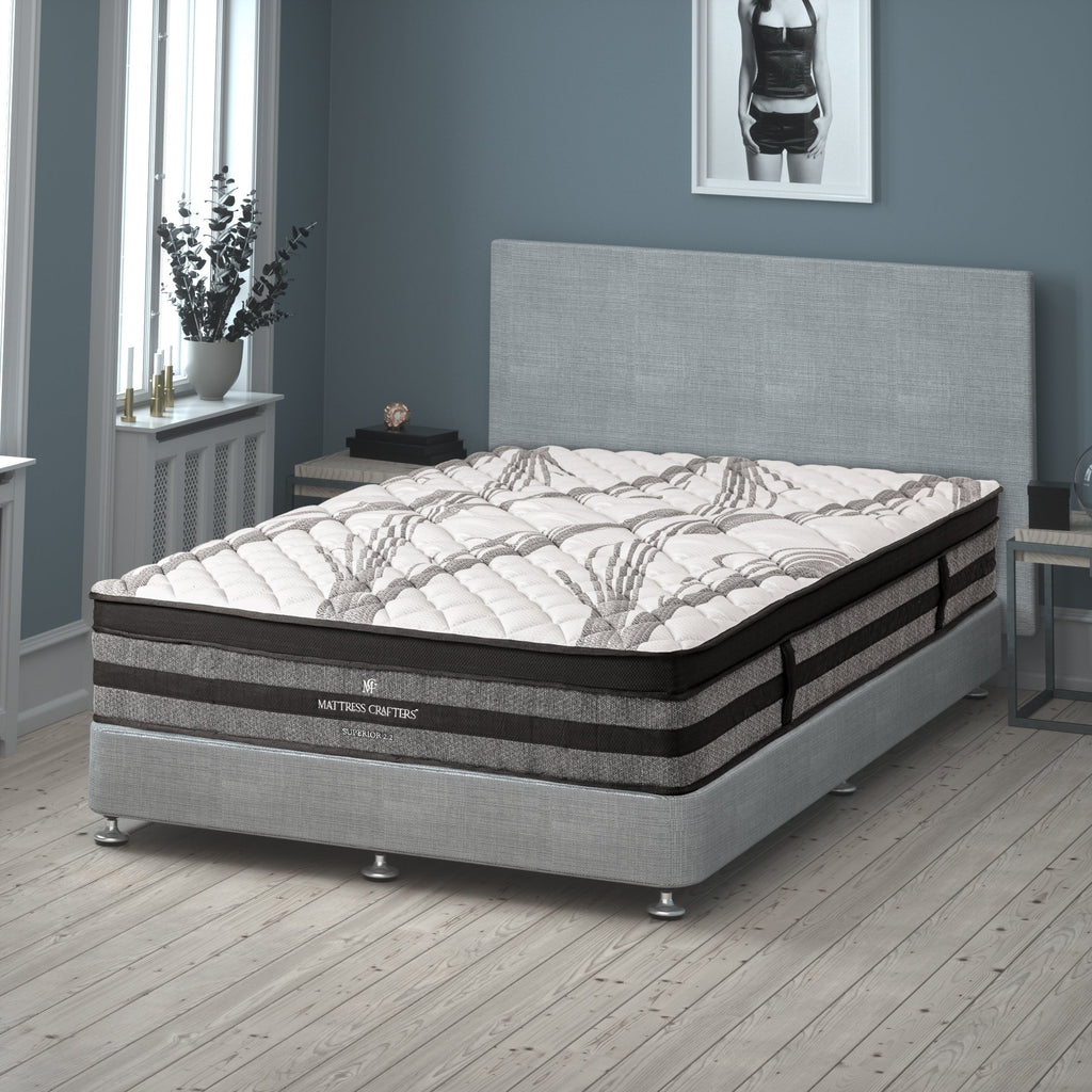 2.2 Superior King Single Mattress - 7 Zone Support