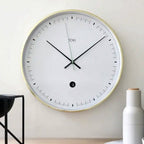 Toki Metta Brushed Gold Clock