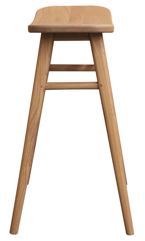 Aria Mindi Solid Wood Kitchen Counter Stool