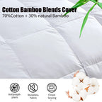 Goose Feather Down Quilt 500 GSM King Size