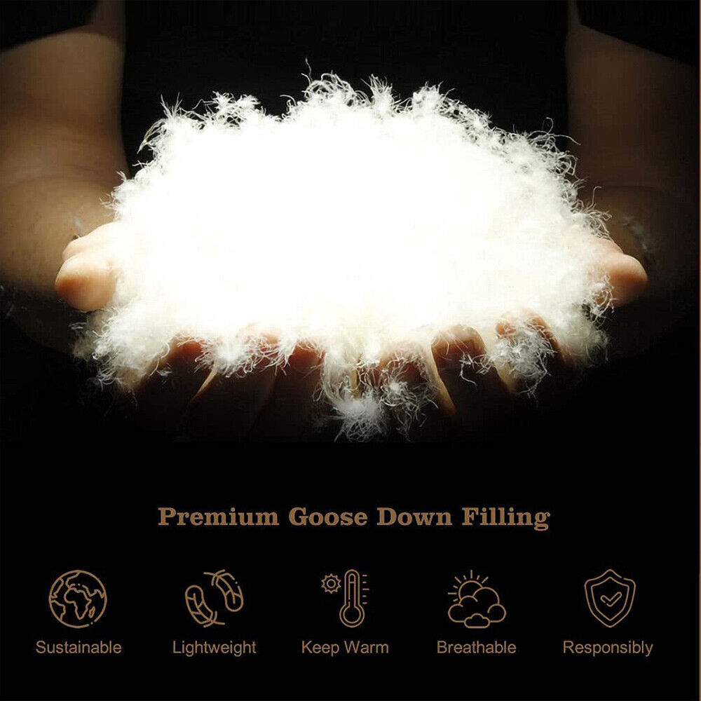 Premium Goose Down 500 GSM Queen Quilt