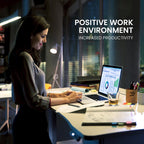 FORTIA Dual Motor Adjustable L-Shaped Desk