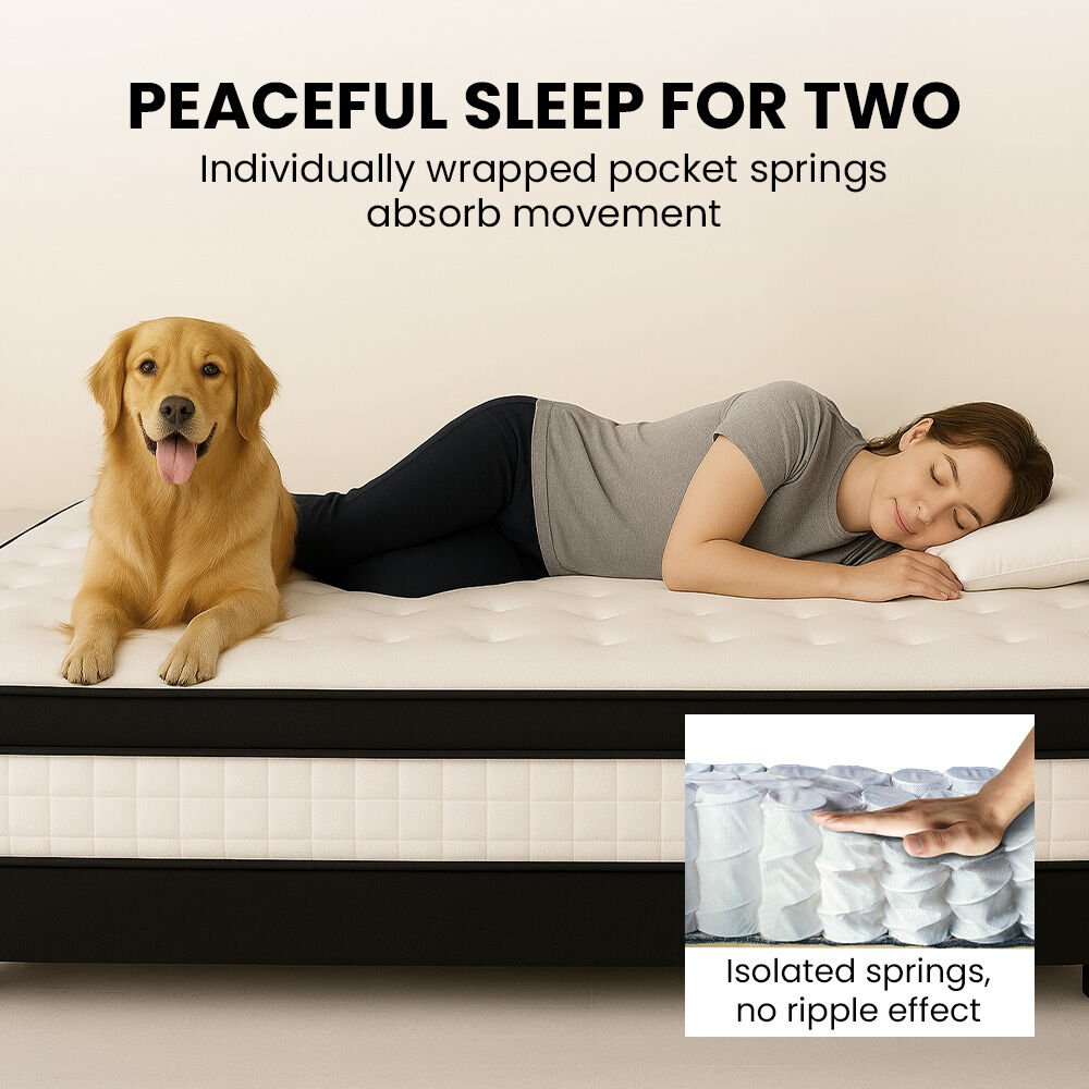 Kingston Slumber RelaxMax 31cm Medium Pocket Spring Mattress