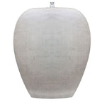 Light Grey Pot Style Solar Water Fountain