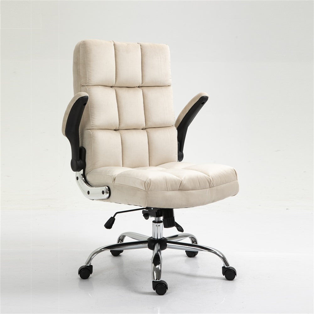 Velvet Home Ergonomic Swivel Office Chair Meta Description: Enhance comfort and productivity at work.
