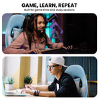 Sleek Adjustable Kids Gaming Study Chair