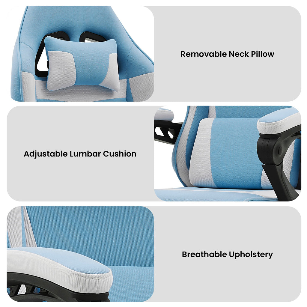 Sleek Adjustable Kids Gaming Study Chair