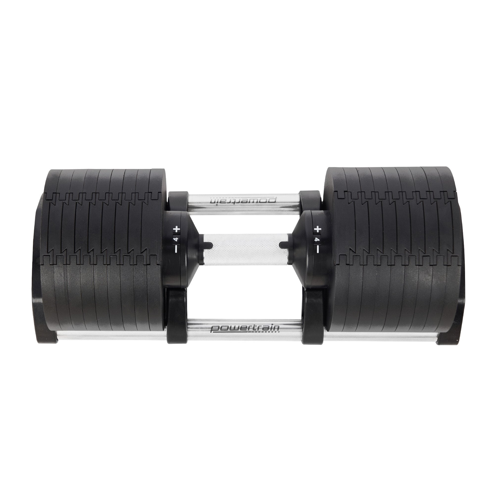 Powertrain Eon 2 x 36kg Dial-Up Adjustable Dumbbell Home Gym Weights