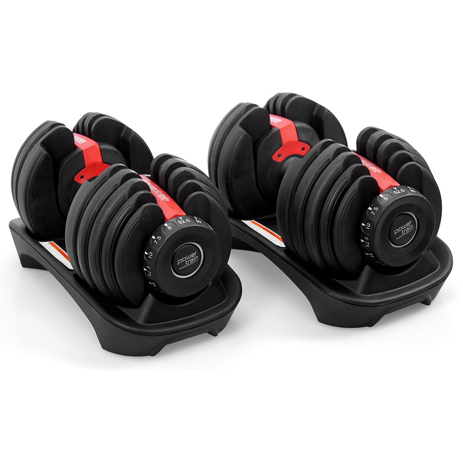 Powertrain 48k Adjustable Dumbbell Home Gym Set