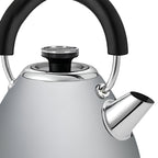 Morphy Richards 1.5L Venture Collection Pyramid Kettle in Steel Grey