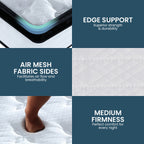 Laura Hill King Single Euro Top Mattress