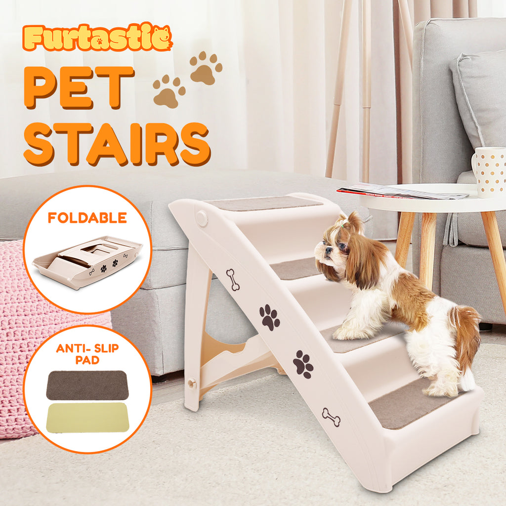 Furtastic Foldable Pet Stairs - 50cm