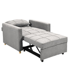 Sarantino Suri 3-in-1 Convertible Sofa Chair Bed Lounger