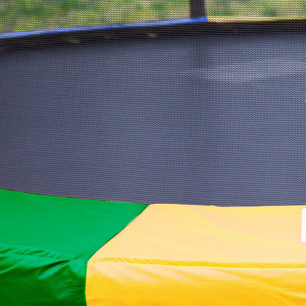 Kahuna 12ft Rainbow Outdoor Trampoline Set