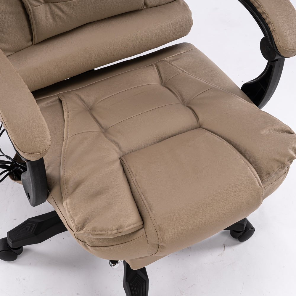 Ergonomic 8-Point Massage Chair with Footrest