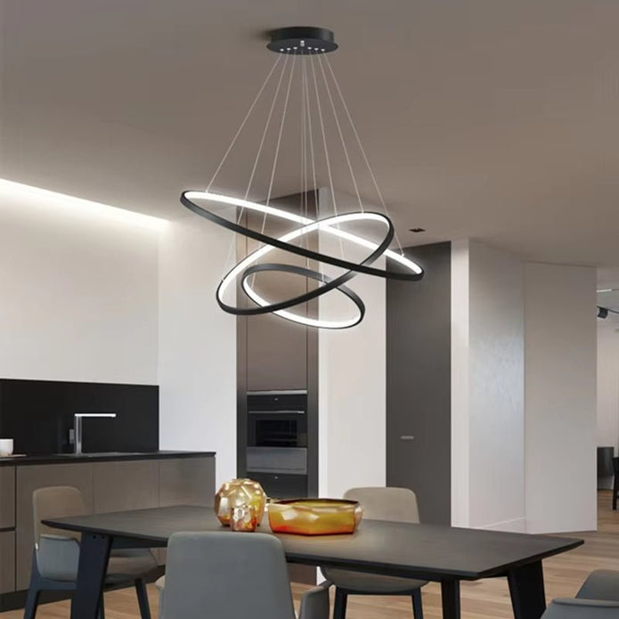 BAMDECOR Modern Dimmable LED Chandelier