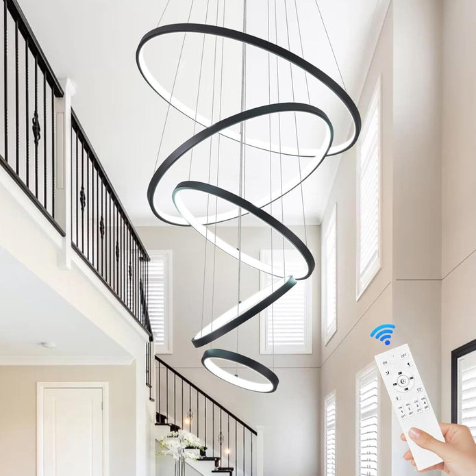 BAMDECOR A18801 Modern Dimmable LED Chandelier