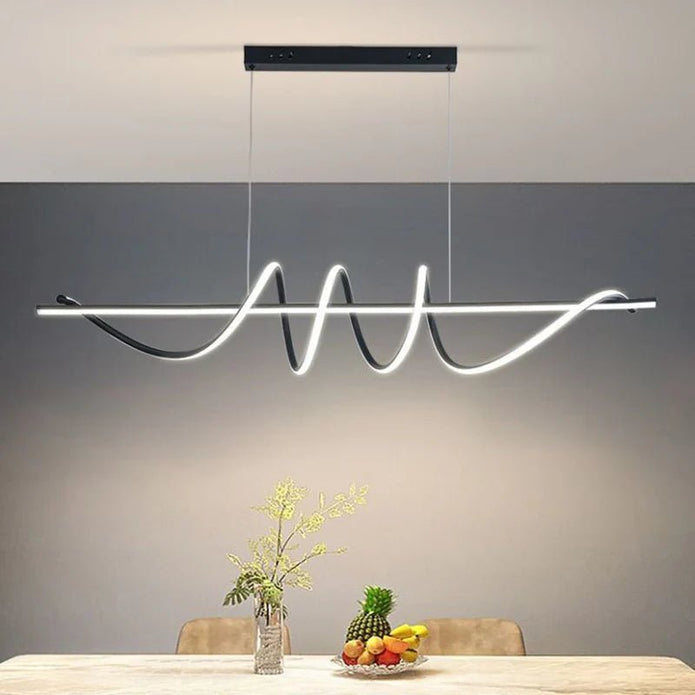BAMDECOR A202 Dimmable LED Linear Pendant Light