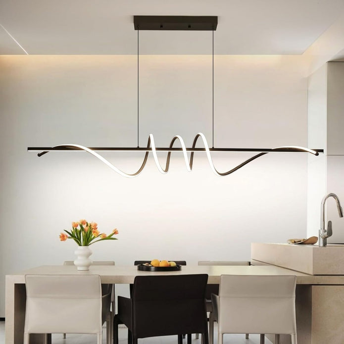 BAMDECOR A202 Dimmable LED Linear Pendant Light