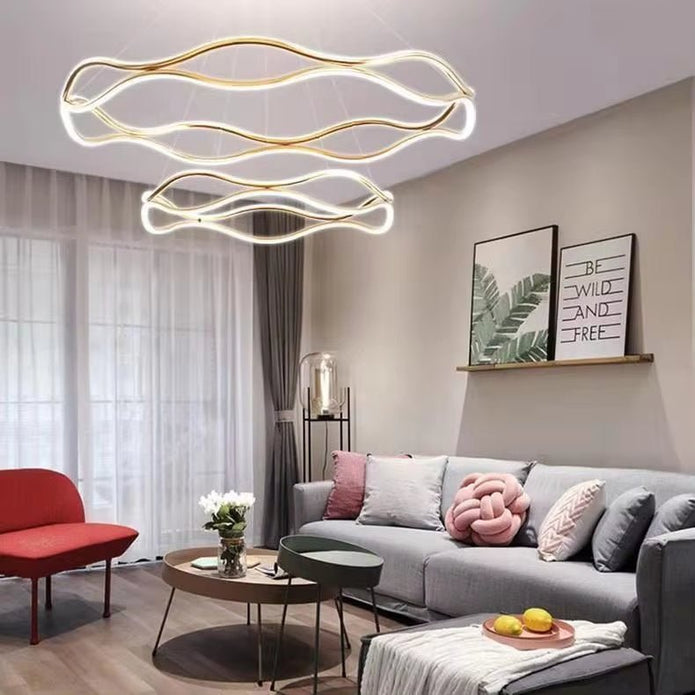 BAMDECOR A212/2 Modern Aluminum Pendant Light