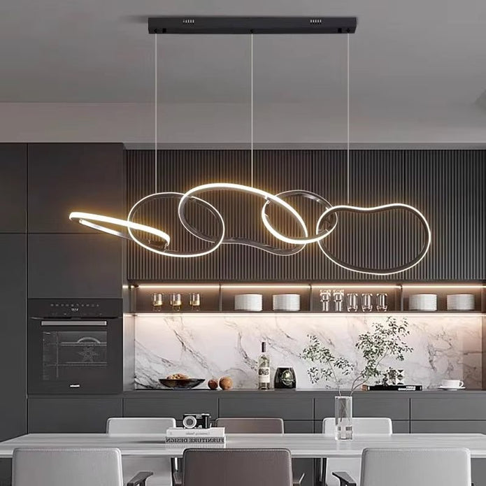 BAMDECOR Nordic Minimalist Adjustable LED Chandelier