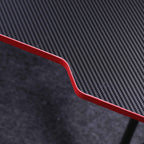 K-Shaped Gaming Desk with RGB Lighting