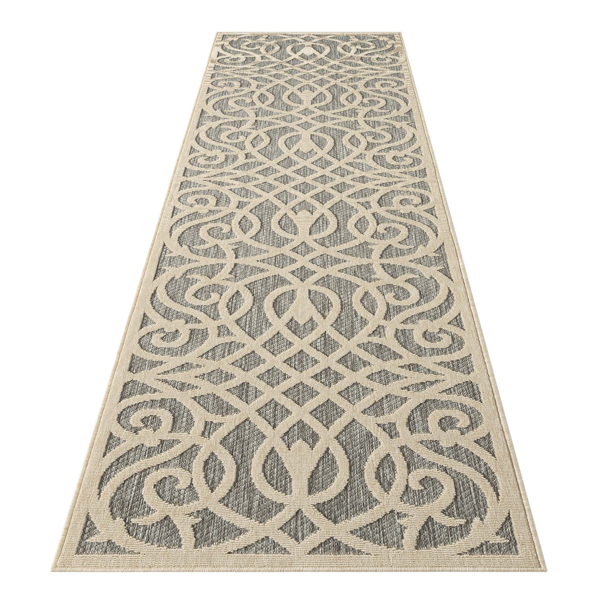 Alpha Outdoor Rug - Elegant Grey 160x230 cm